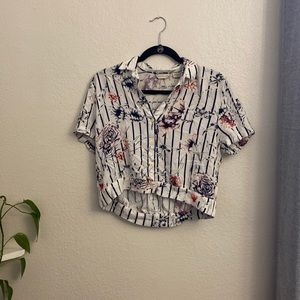 Anthropologie Hawaiian crop